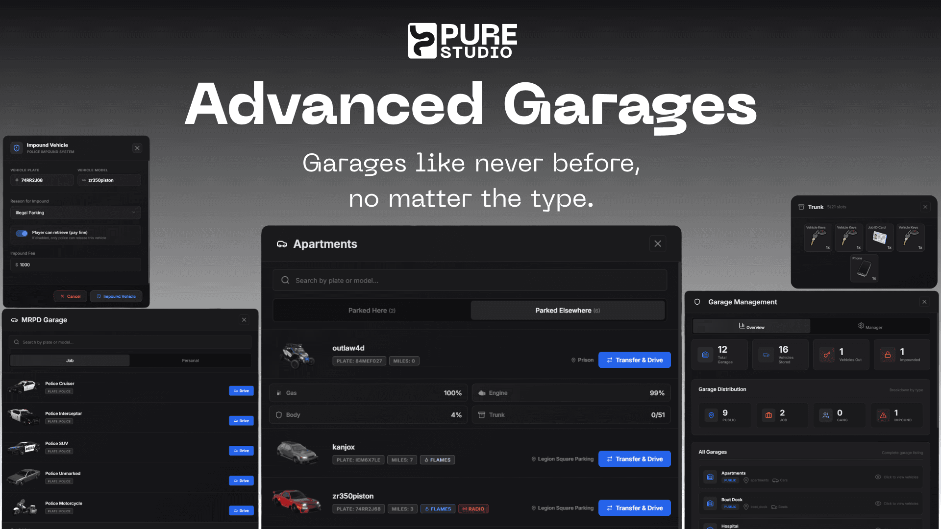 Pure Advanced Garages